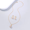 Classic Style Star Moon Heart Shape Copper Inlay Zircon Layered Necklaces 1 Piece