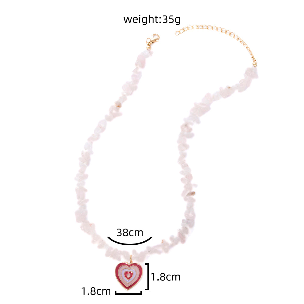 Classic Style Star Moon Heart Shape Copper Inlay Zircon Layered Necklaces 1 Piece