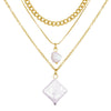 1 Piece Fashion Devil's Eye Moon Alloy Plating Women's Pendant Necklace
