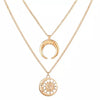 1 Piece Fashion Devil's Eye Moon Alloy Plating Women's Pendant Necklace