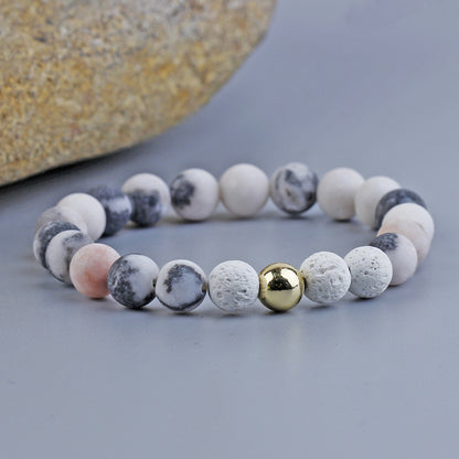 Fashion Geometric Stone Beaded Unisex Bracelets