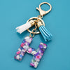 1 Piece Cute Letter Alloy Resin Unisex Bag Pendant Keychain