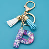 1 Piece Cute Letter Alloy Resin Unisex Bag Pendant Keychain