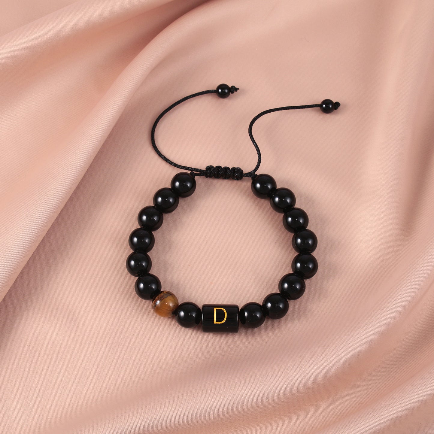 1 Piece Fashion Letter Glass Beaded Unisex Bracelets