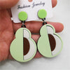 1 Pair Funny Fruit Arylic Women's Drop Earrings