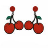 1 Pair Funny Fruit Arylic Women's Drop Earrings