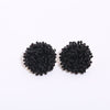 1 Pair Ethnic Style Solid Color Alloy Seed Bead Beaded Women'S Ear Studs