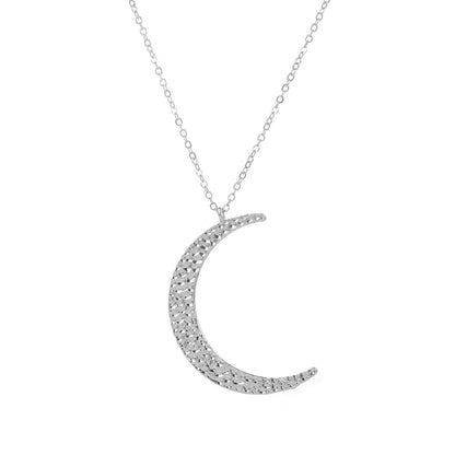 Fashion Moon Alloy Plating Women's Pendant Necklace