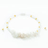 Fashion Color Block Natural Stone Beaded Drawstring Bracelets 1 Piece