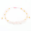 Fashion Color Block Natural Stone Beaded Drawstring Bracelets 1 Piece