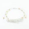 Fashion Color Block Natural Stone Beaded Drawstring Bracelets 1 Piece