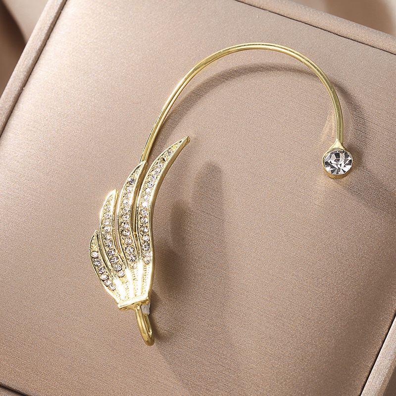 1 Piece Simple Style Wings Alloy Plating Women's Ear Clips