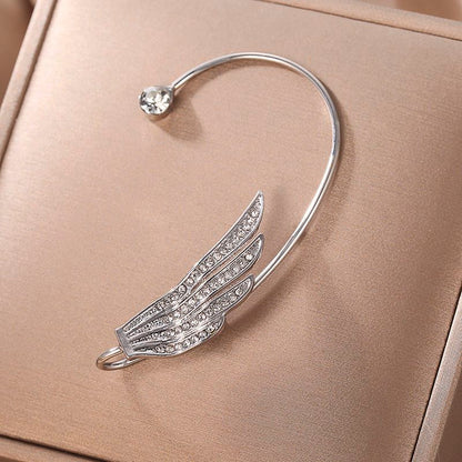 1 Piece Simple Style Wings Alloy Plating Women's Ear Clips