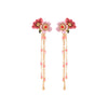 1 Pair Fashion Flower Alloy Enamel Women's Ear Studs