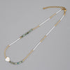 1 Piece Bohemian Devil's Eye Star Glass Irregular Women's Necklace