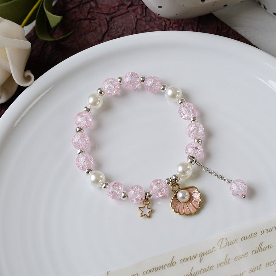 1 Piece Cartoon Style Fruit Alloy Beaded Kid's Women's Bracelets