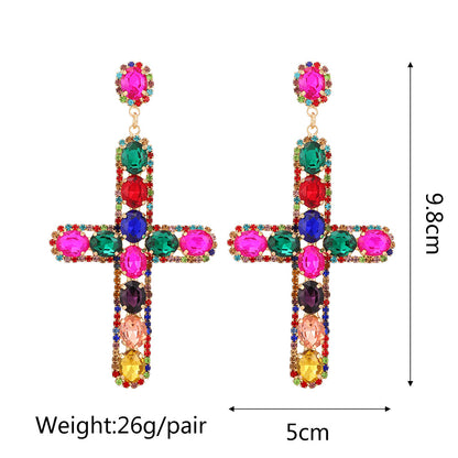 1 Pair Retro Flower Steel Needle Inlay Artificial Pearls Zircon Women'S Earrings