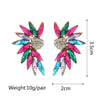 1 Pair Retro Flower Steel Needle Inlay Artificial Pearls Zircon Women'S Earrings