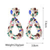 1 Pair Retro Flower Steel Needle Inlay Artificial Pearls Zircon Women'S Earrings