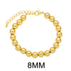 Fashion Round Copper 18k Gold Plated Bracelets In Bulk