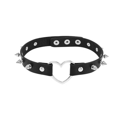 1 Piece Fashion Geometric Pu Leather Plating Women's Choker