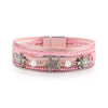 Vacation Tortoise Starfish Pu Leather Plating Artificial Pearls Rhinestones Unisex Bracelets