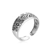 1 Piece Hip-hop Crown Snake Skull Alloy Plating Inlay Rhinestones Unisex Open Ring