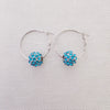 1 Pair Simple Style Geometric Alloy Inlay Rhinestones Women's Earrings