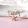 1 Piece Sweet Star Flower Alloy Inlay Artificial Pearls Women's Bracelets