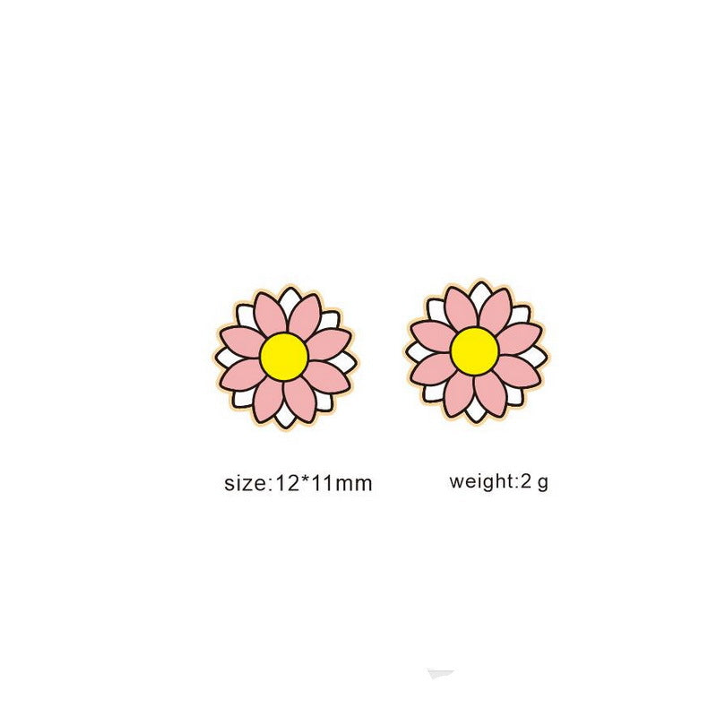 1 Pair Cartoon Style Animal Wood Easter Women's Girl's Ear Studs