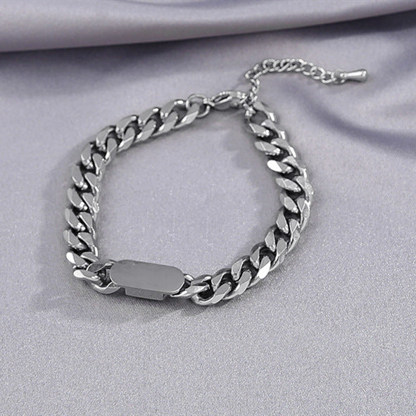 Fashion Geometric Titanium Steel Plating Necklace