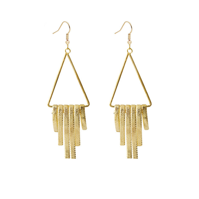 1 Pair Fashion Geometric Metal Women's Earrings