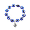 Wholesale Jewelry Streetwear Geometric Devil's Eye Resin Plating Bracelets