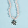 Fashion Geometric Crystal Beaded Necklace