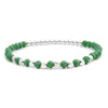 Fashion Color Block Arylic Artificial Crystal Wholesale Bracelets