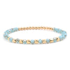 Fashion Color Block Arylic Artificial Crystal Wholesale Bracelets