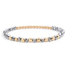 Fashion Color Block Arylic Artificial Crystal Wholesale Bracelets