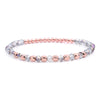 Fashion Color Block Arylic Artificial Crystal Wholesale Bracelets