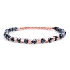 Fashion Color Block Arylic Artificial Crystal Wholesale Bracelets