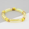 1 Piece Novelty Colorful Arylic Plating Women's Bangle