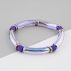 1 Piece Novelty Colorful Arylic Plating Women's Bangle