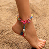 Beach Geometric Plastic Tassel Women's Anklet