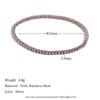 Fashion Round Stainless Steel Beaded Bracelets