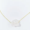 Fashion Solid Color Crystal Patchwork Pendant Necklace 1 Piece