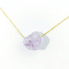 Fashion Solid Color Crystal Patchwork Pendant Necklace 1 Piece