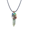 Simple Style Irregular Crystal Polishing Pendant Necklace 1 Piece