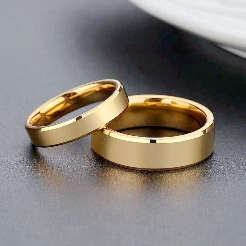 Simple Style U Shape Stainless Steel Plating Rings 1 Piece