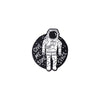 Cartoon Style Astronaut Spaceship Alloy Stoving Varnish Unisex Brooches