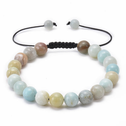 Simple Style Multicolor Agate Tiger Eye Lapis Lazuli Bracelets