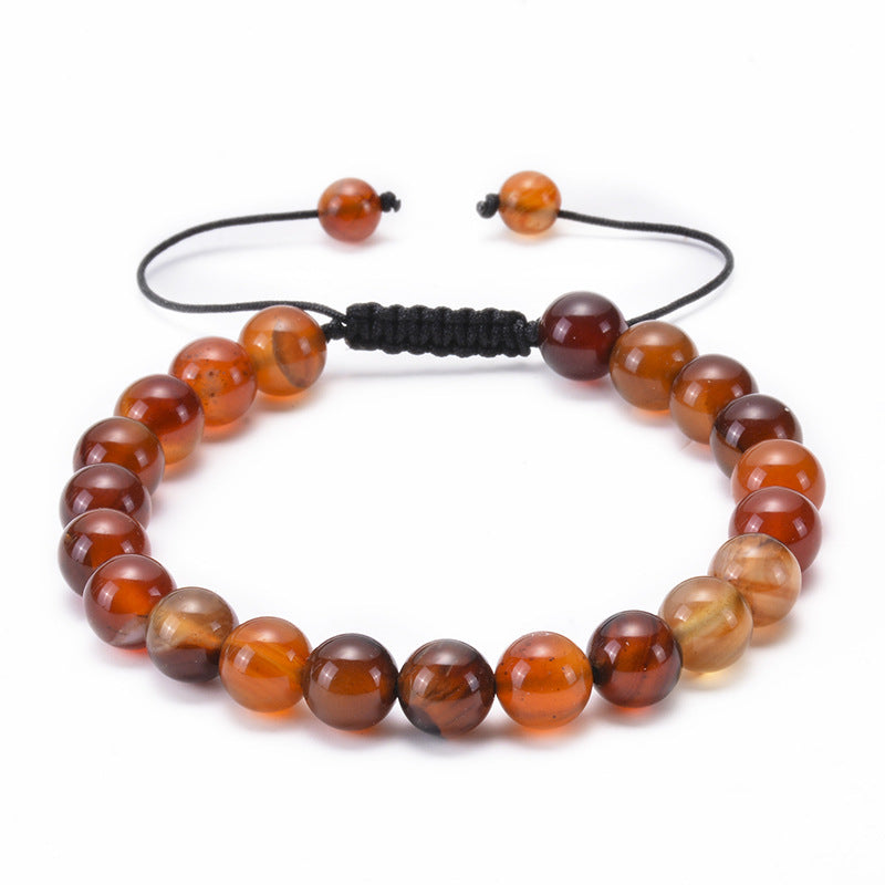 Simple Style Multicolor Agate Tiger Eye Lapis Lazuli Bracelets